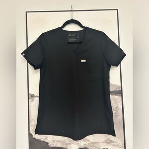 Figs Black Catarina One Pocket Scrub Top